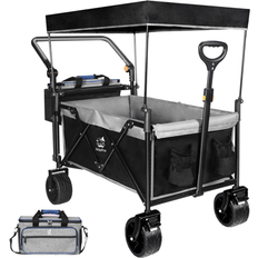 Utility Wagons Shein Collapsible Heavy Duty Foldable Wagon Cart