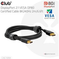 Club 3D DP Kabel 2.1 DP80 2 m