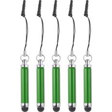 5pcs Metallic Stylus Pen Green