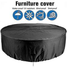 Furtalk Waterproof Outdoor Round Table Cover 244 x 59 cm