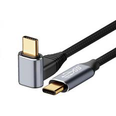 Furtalk 100W Right Angle USB C To USB C Cable