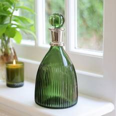 Emerald Port Decanter with Stopper Green