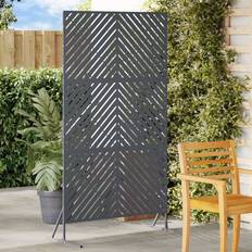 vidaXL Metal Fence Panel Anthracite Standard