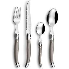 Northix Bestickset Northix Tradition 24 Dels Taupe Bestickset 24st