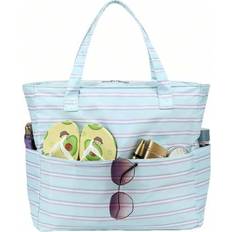 Handbags Shein Waterproof Beach Tote Pool Bag With Wet Compartment - For Weekender Travel