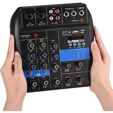 Studio Mixers Livecity Portable USB Digital 4 Channel Audio Mixer