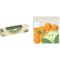 Cosy@home Refrigerator Food Preservation Bags with Double Sealing Strips Kitchen Storage