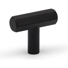 Handle & Home Matt Black Hexagon Cabinet Handles 40mm