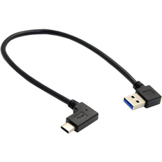 Innov8 USB-C 3.1 Angled To USB 3.0 Right Angle Cable 25cm