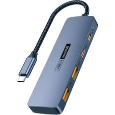 Usb 3.2 10gbps hub Sodial 10Gbps USB C Hub Splitter Type-C 3.2