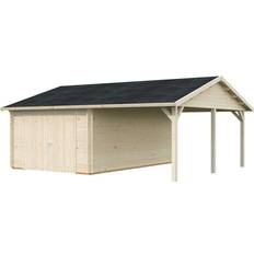 Garager Palmako Garage Træport Roger 19+16.2 m² (Areal )