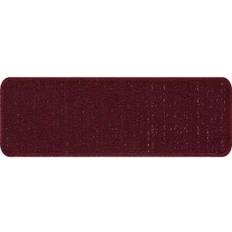 Röda Trappmattor vidaXL Trapstegsmattor Latex Baksidan Bordeaux 25x60 cm Röd