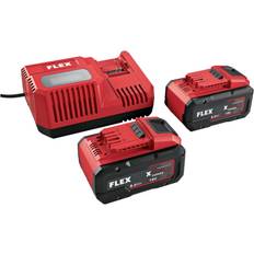 Laddpaket Batteripack 2x 8.0Ah Plus Laddare 18V