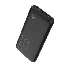 Jaym Kompakte 10000mAh Powerbank USB-A USB-C Micro-USB