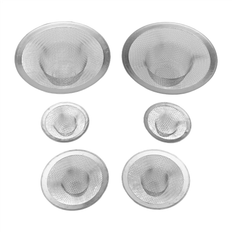 Plumbing Torribaly 6pcs Kitchen Bathroom Sink Mesh Strainer