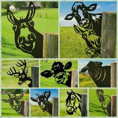 Garden & Outdoor Environment Shein Outdoor Garden Decor Metal Art Sculpture