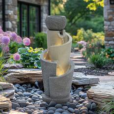 Charles Bentley 3 Tier Water Feature UV Resistant