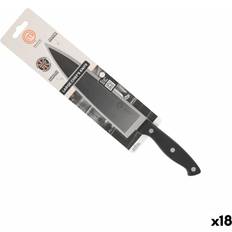 MasterChef 20 cm Black Silver Kitchen Knife 18 Units