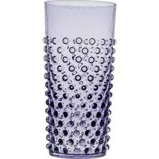Anna von Lipa Hobnail Long Drink 20 cl Indigo Drinking Glass