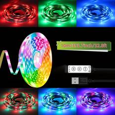 Temu Led Strip Lights 5m 10m 15m Usb Powered Ljuslist