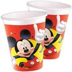 Vasos de Papel Pappersmuggar Musse Pigg 8-pack