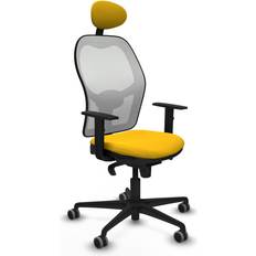 Yellow Office Chairs Ergonomic Yellow with Headrest Office Chair