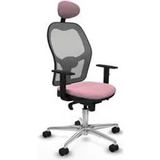 Rosa Kontorsstolar Ergonomisk Rosa Huvudstöd Kontorsstol
