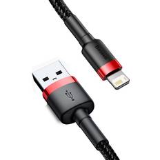 BOSHENG Black USB Cable 0.25m for iPhone 14 13 12 11 Pro Max Xs X 8 Plus