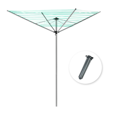 KCT Rotary Washing Line 50m Outdoor Foldable