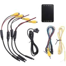 Kikidex 4 Way Camera Switch System 360 View