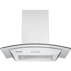 Cookology Extractor Fans Cookology Curved Glass Cooker Hood 60cm Extractor Fan