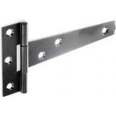 Securit Building Materials Securit Tee Hinges Pair 30cm Light Black