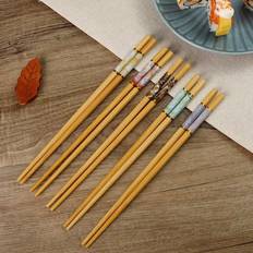 Bamboo Chopsticks Rice Anti-Skid Sushi Set Chopsticks