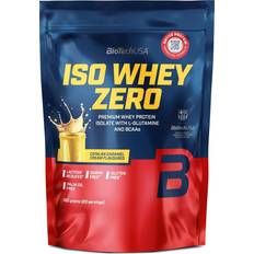 L-Leucine - Soya Proteins Protein Powders BioTechUSA Iso Whey Zero 500g Catalan Caramel Cream 21g