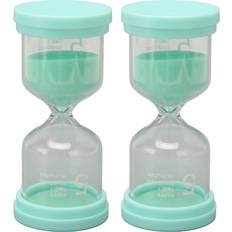 Kitchen Timers Tooarts 2Pcs Green Sand 5 Minutes Kitchen Timer