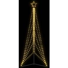 vidaXL LED Juletræ 525 LEDer 302 cm Varmt Hvidt Lys Juletræslys