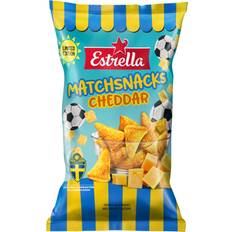 Estrella Snacks Estrella Matchsnacks Cheddar 120 gram