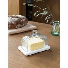 Garden Trading Brompton White Butter Dish