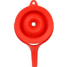 Red Funnels Dexas GCF2-1795 POP Small Collapsible Silicone 2.5 Red Funnel