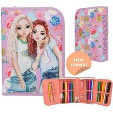 Pencil Case Deluxe Girl Power Dubbelpennfodral - Pink