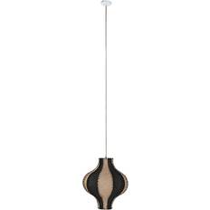 Home ESPRIT Bicoloured Jute Rep Järn Taklampa 25W 50x50x54 cm Pendellampa