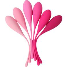 Æg Sæt Med 6 Geishakugler Pink