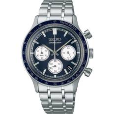 Seiko Sport Chronograph Mens SSB477P1 Quartz Herrklocka