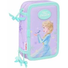Toiletry Bags & Cosmetic Bags Senza Marca Spirit Triple Pencil Case Set - Lilac