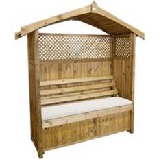 Zest Cushion For Hampshire Wooden Arbour Bench Seat Pad Chair Cushions
