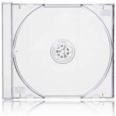 Clear Single CD Tray