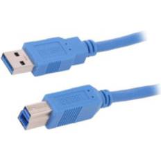 52308-QOL1 USB 3.0 USB A Male USB B Cable 1m