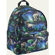 Naturfarvet Tasker Molo Mio Backpack Multi Patterned - Navy