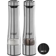 Russell Hobbs Stainless Steel Electric Salt Pepper Set Spice Mill