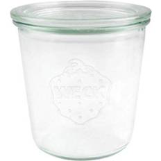 Set Of Six 580ml Jars German